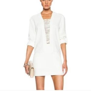 IRO Off White Dress with Modern Design Size 36/4/S